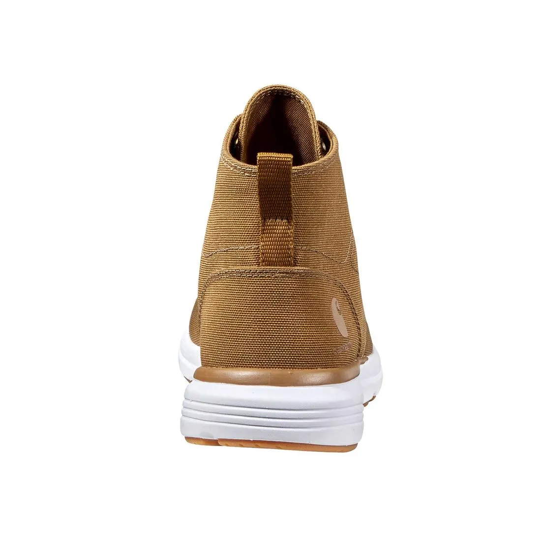 5" WOMEN'S HASLETT MOC TOE CANVAS SOFTTOE CHUKKA BROWN