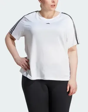Adidas Camiseta AEROREADY Train Essentials 3 bandas (Tallas grandes)