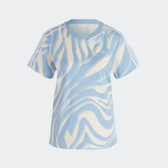 ADIDAS Camiseta con estampado de animales Allover Abstract de Adidas