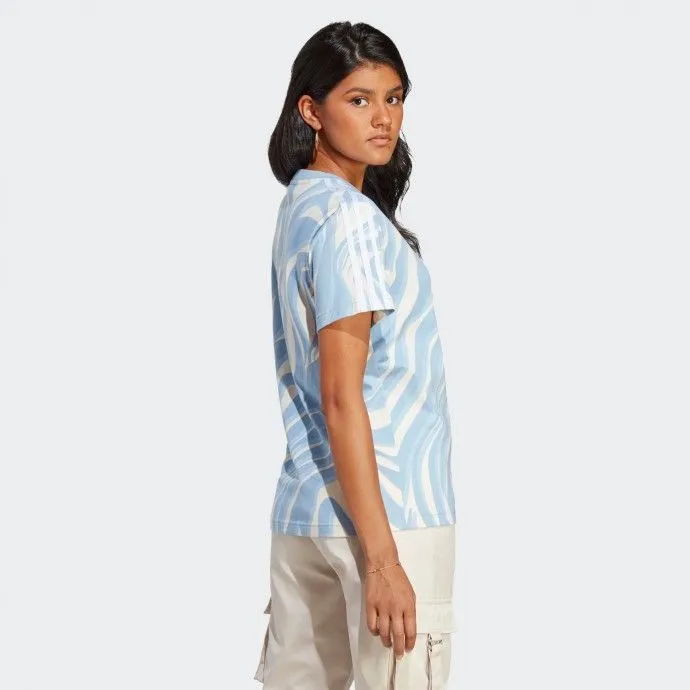 ADIDAS Camiseta con estampado de animales Allover Abstract de Adidas