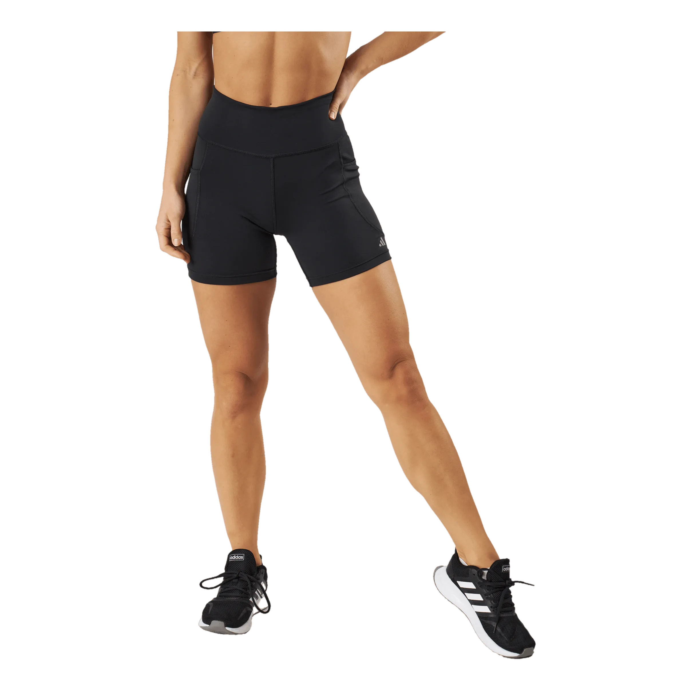 ADIDAS DAILYRUN 5INCH SHORT LEGGINGS BLACK