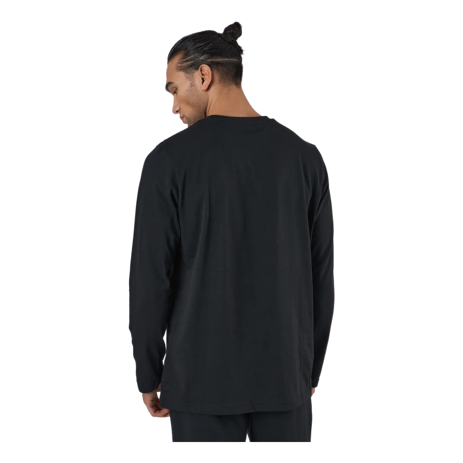 ADIDAS ESSENTIALS LONG SLEEVE TSHIRT BLACK / WHITE / WHITE