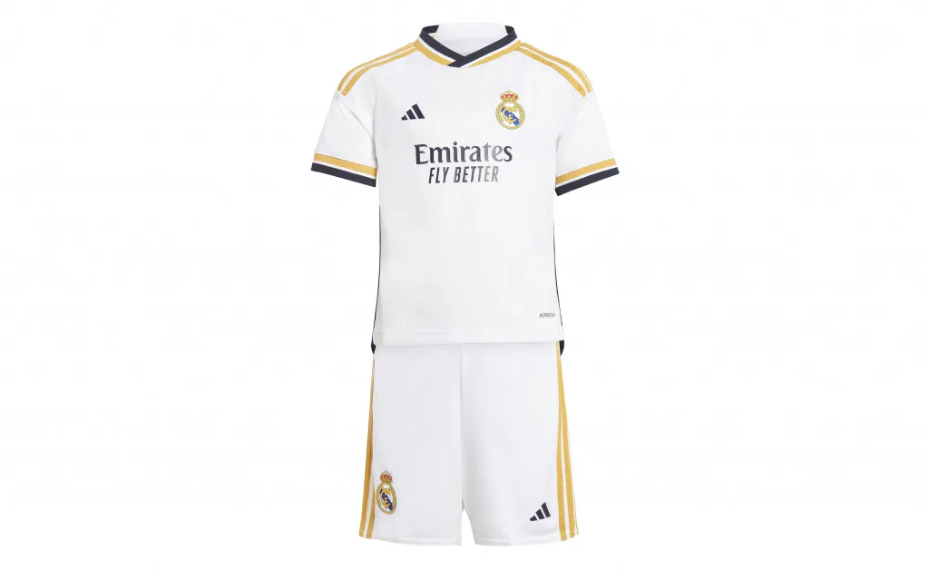 adidas MINIKIT PRIMERA EQUIPACIÓN REAL MADRID 23/24 BEBÉ