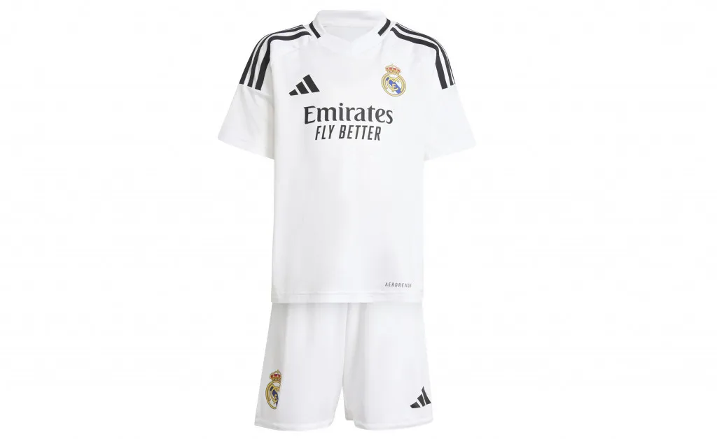 adidas MINIKIT PRIMERA EQUIPACIÓN REAL MADRID 24/25 BEBÉ