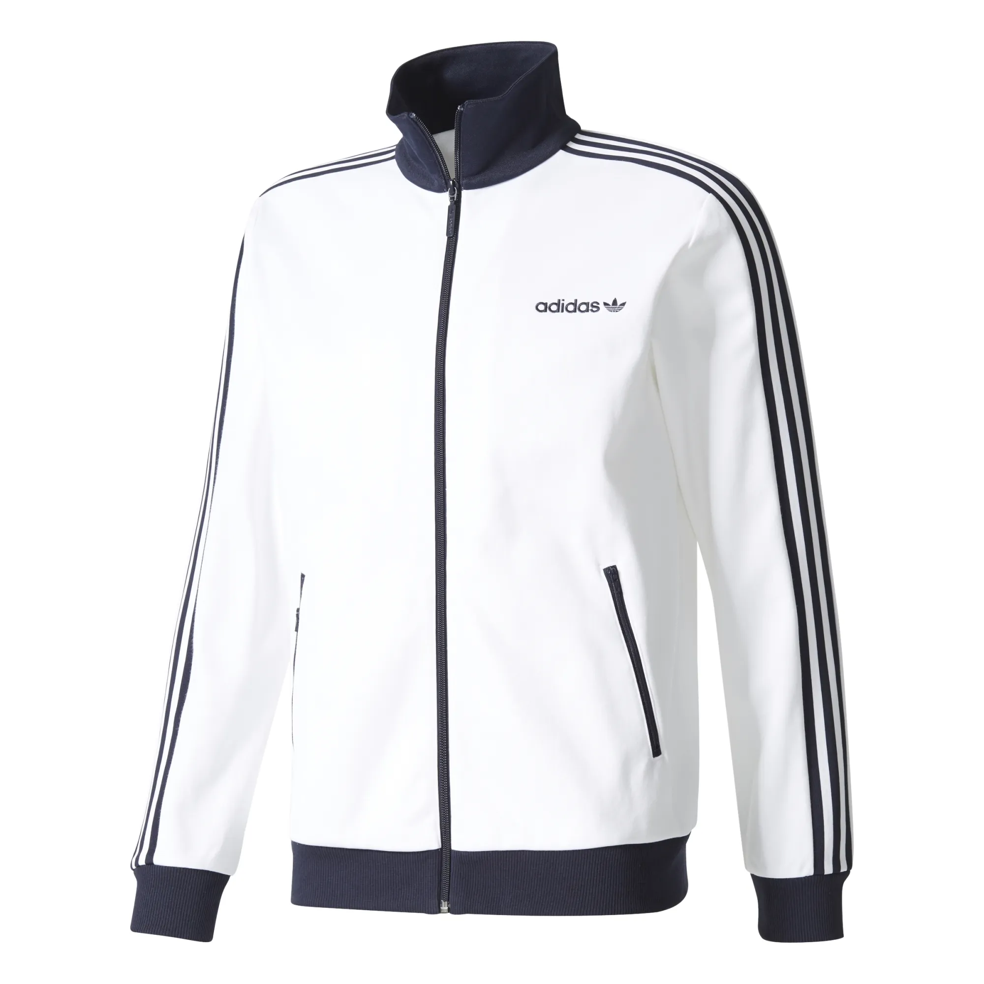 Adidas Originals Beckenbauer Track Top (White/Navy)