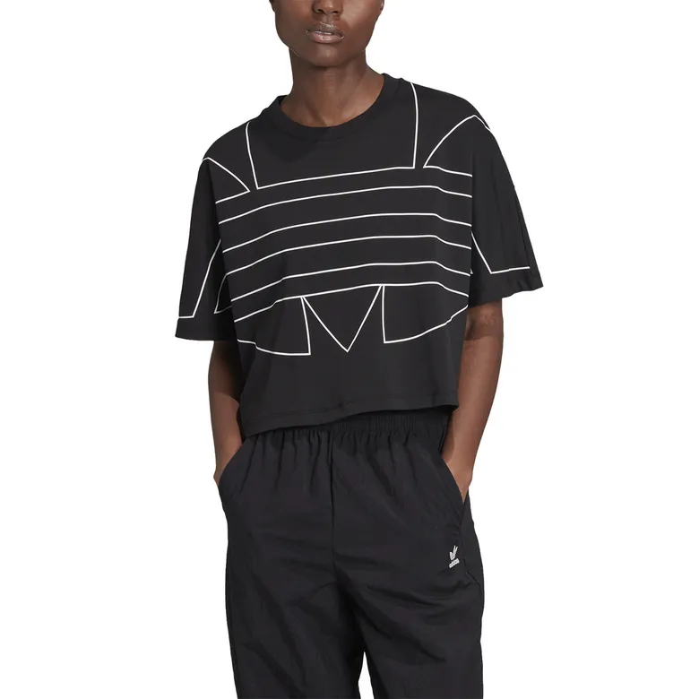 ADIDAS ORIGINALS BIG TREFOIL TSHIRT W