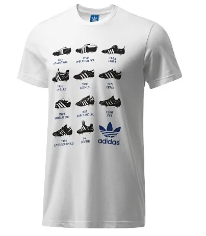 Adidas Originals Camiseta Boot History (Blanco)