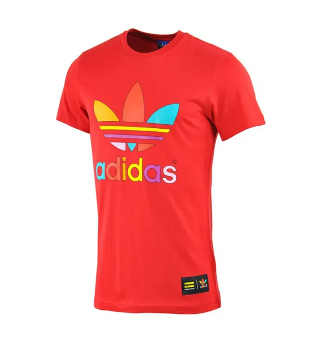 Adidas Originals Camiseta Mono Color Trefoil Pharrell Williams (roja)