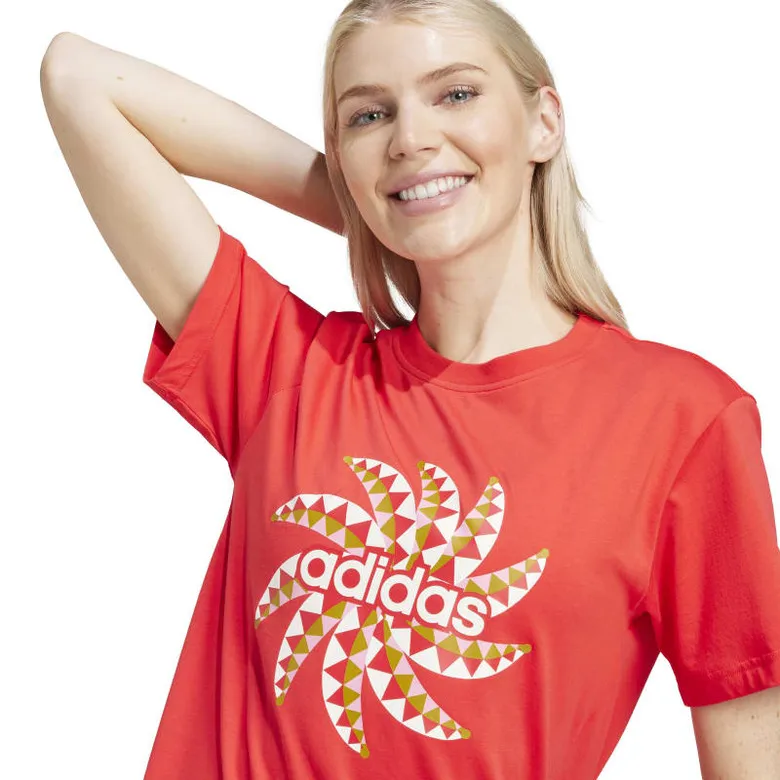ADIDAS X FARM RIO GRAPHIC TSHIRT "TOMATO"