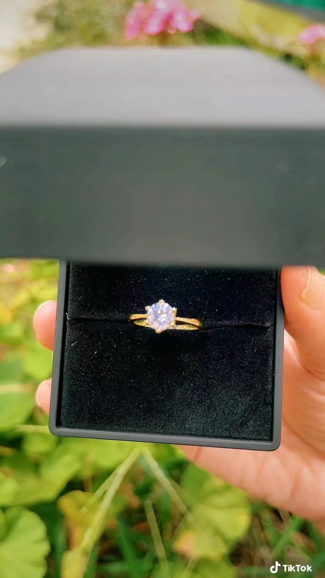 Anillo de Mujer Clásico Piedra, Anillo Solitario, joyería de plata de ley 925