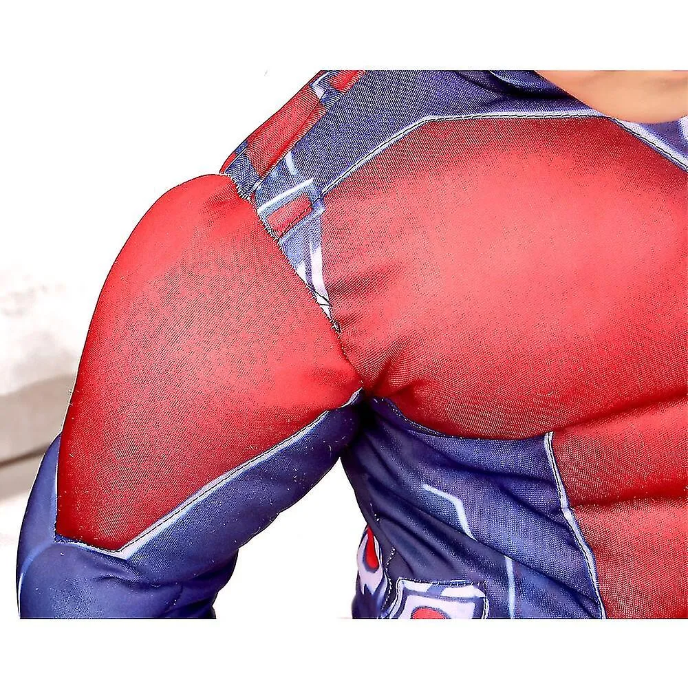 Antman músculo con máscara brillante cosplay disfraces fiesta ropa chico bodysuit conjunto de niños monos escenario rendimiento 