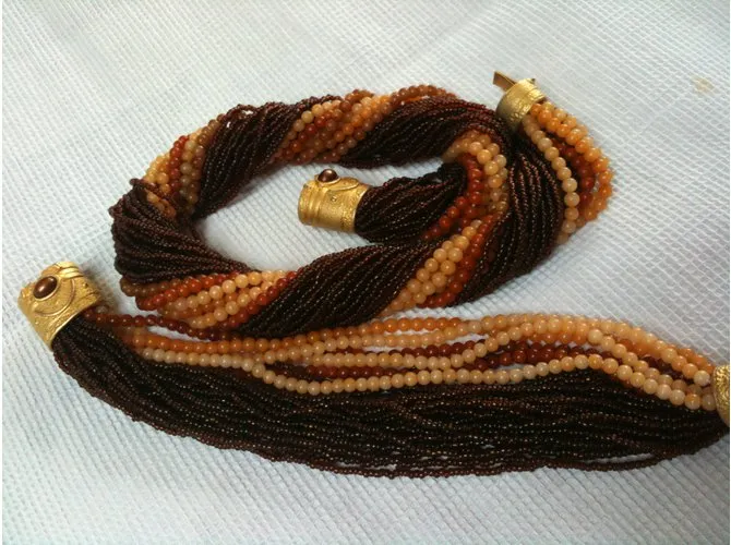 Autre Marque Conjuntos de joyería Caramelo 