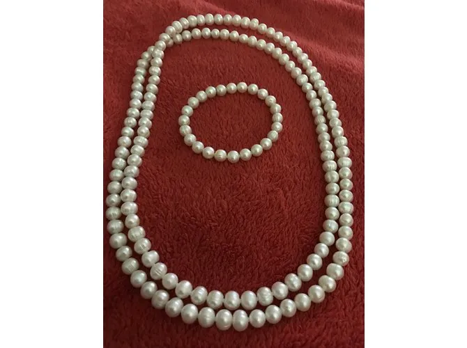 Autre Marque Conjuntos de joyería Homesho Blanco 