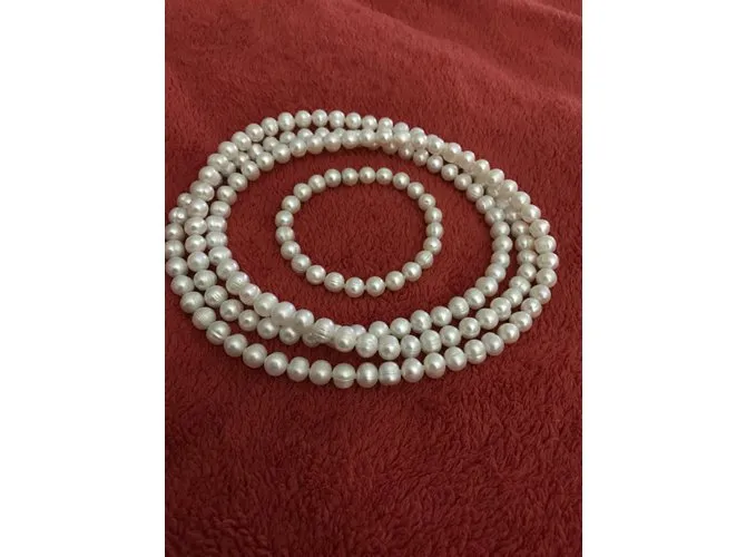 Autre Marque Conjuntos de joyería Homesho Blanco 