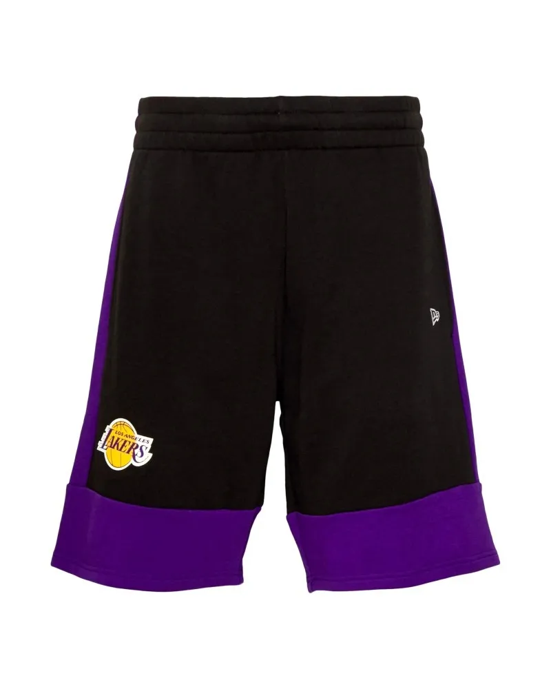 Bermuda new era negra lakers nba colour block short loslak