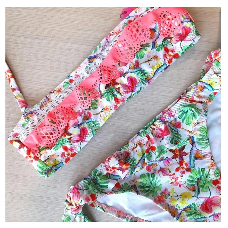 Bikini niña Floral