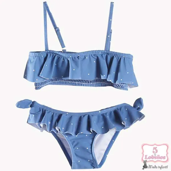 BIKINI TOPITOS AZUL Zippy
