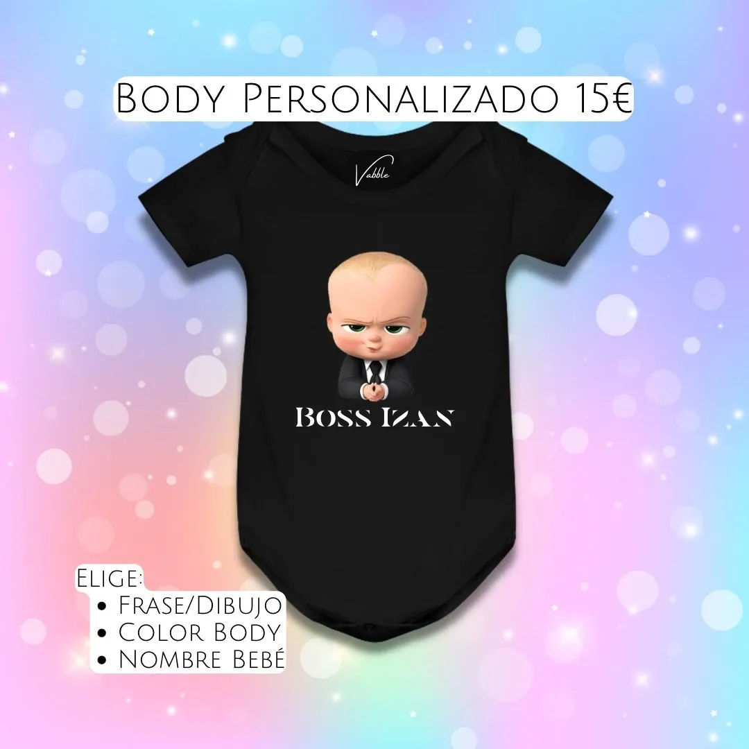 Bodys Bebé Personalizados