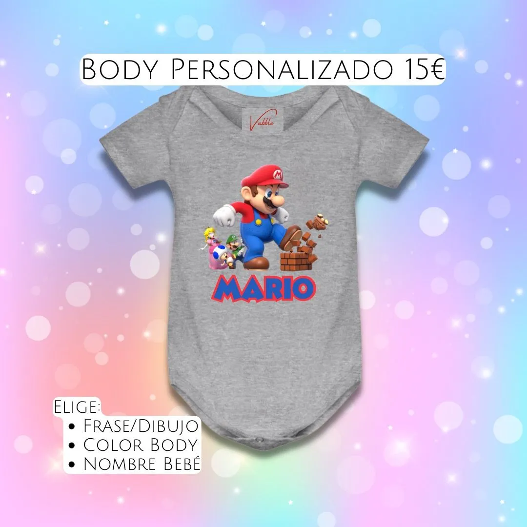 Bodys Bebé Personalizados