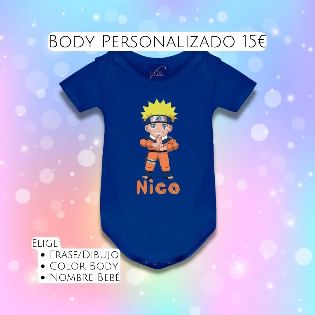 Bodys Bebé Personalizados