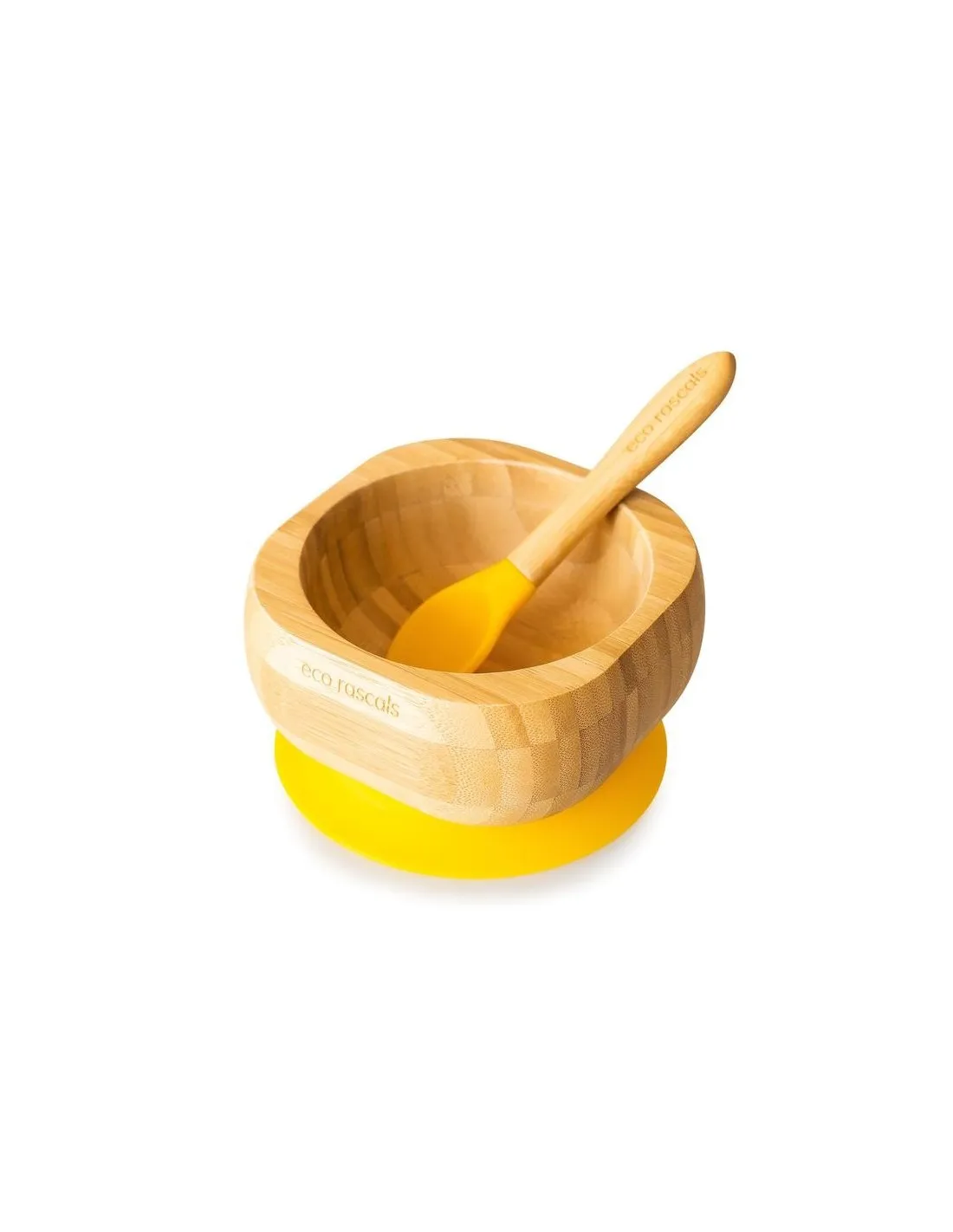 BOL BAMBOO ECO + CUCHARA RASCALS