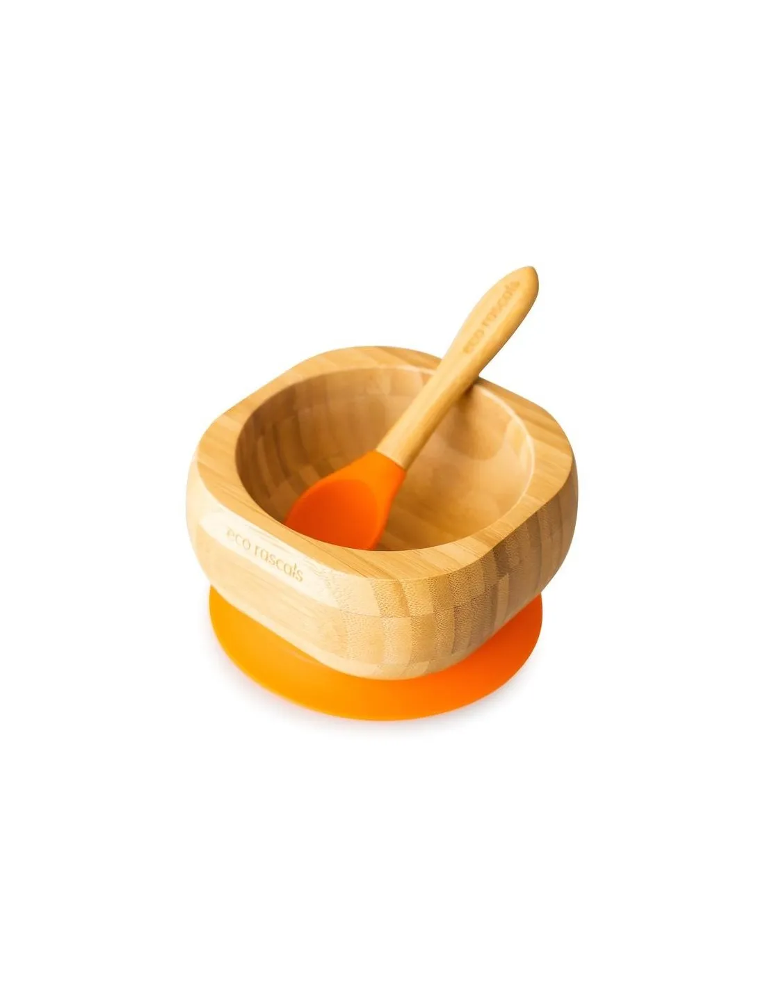 BOL BAMBOO ECO + CUCHARA RASCALS