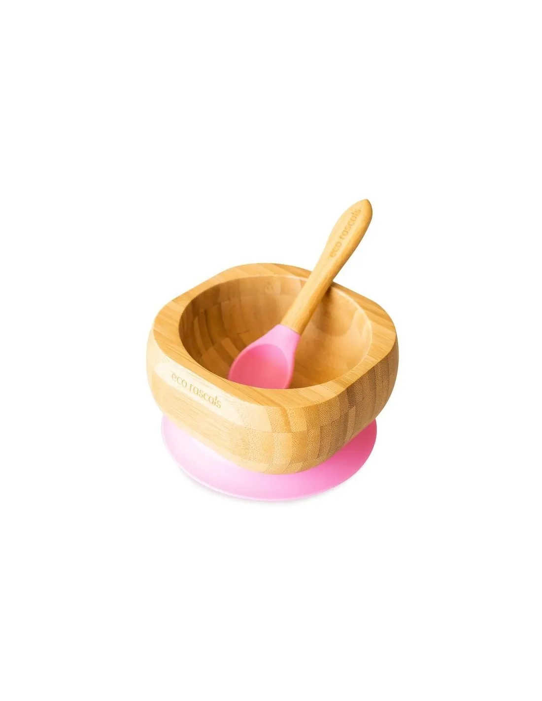 BOL BAMBOO ECO + CUCHARA RASCALS