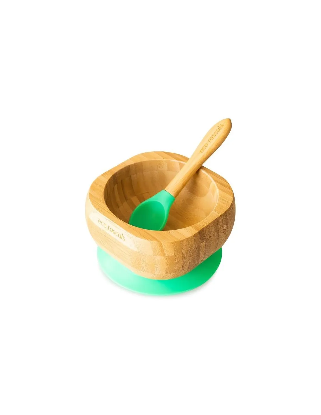 BOL BAMBOO ECO + CUCHARA RASCALS