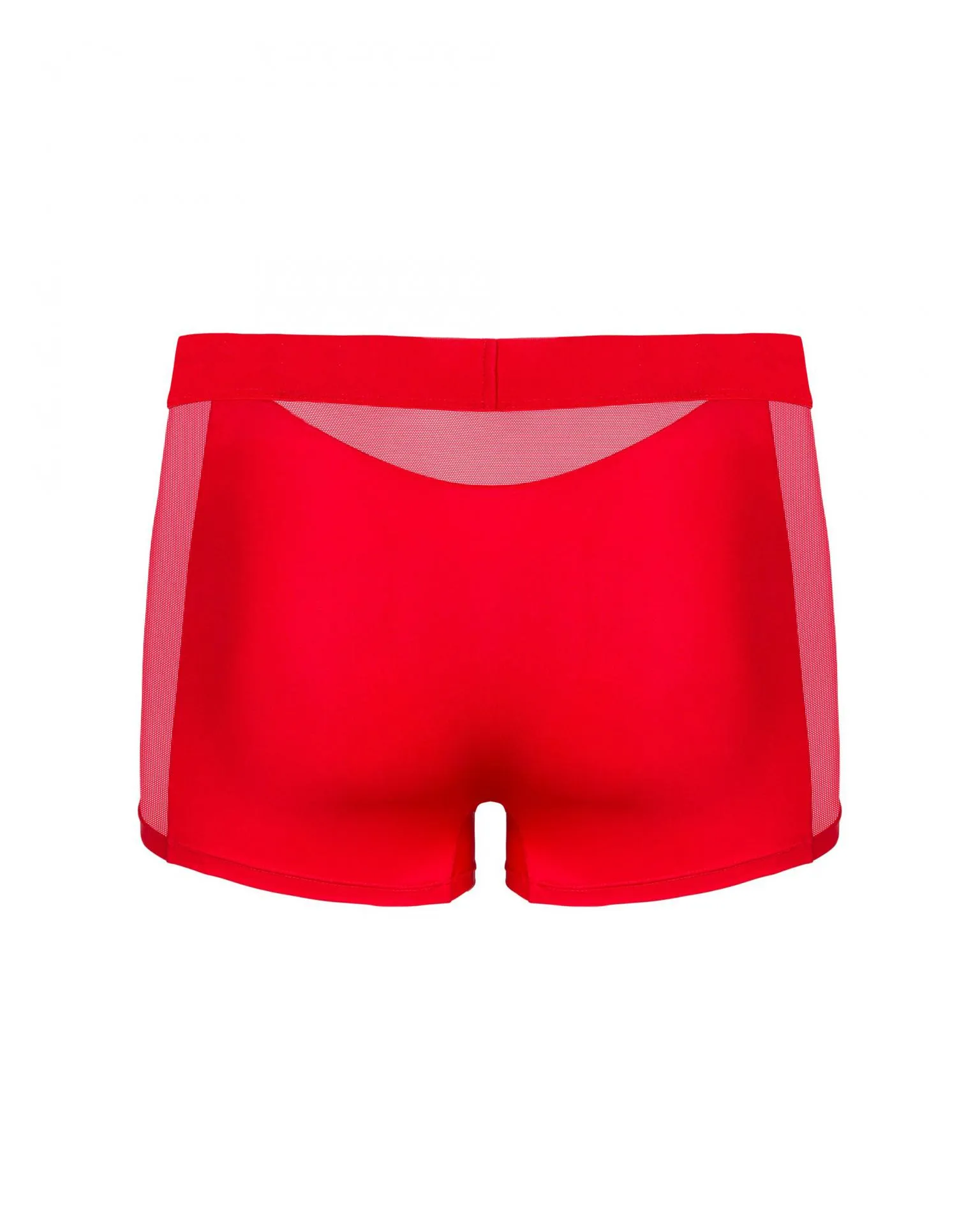 Boxer masculino intrigante rojo