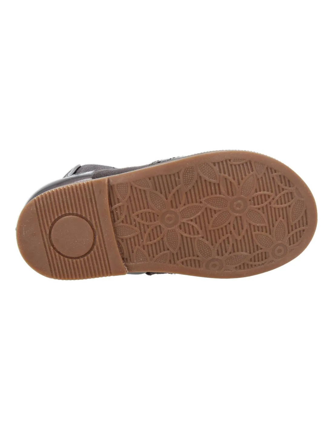 BUBBLE KIDS  BOTITA CHELSEA COMBINADA GRIS