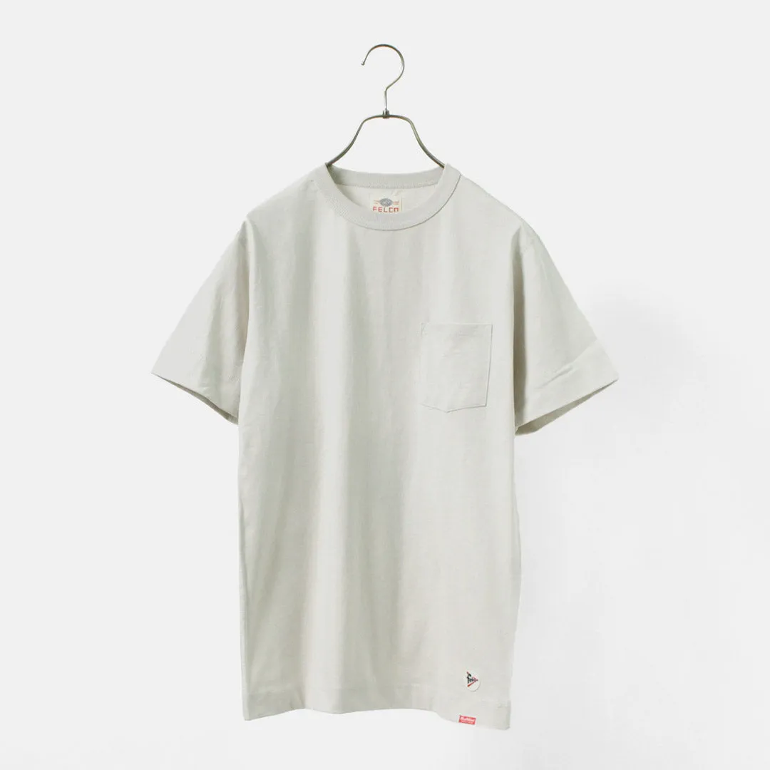 Camiseta de bolsillo para el cuello de punto de salud / equipo de la tripulación