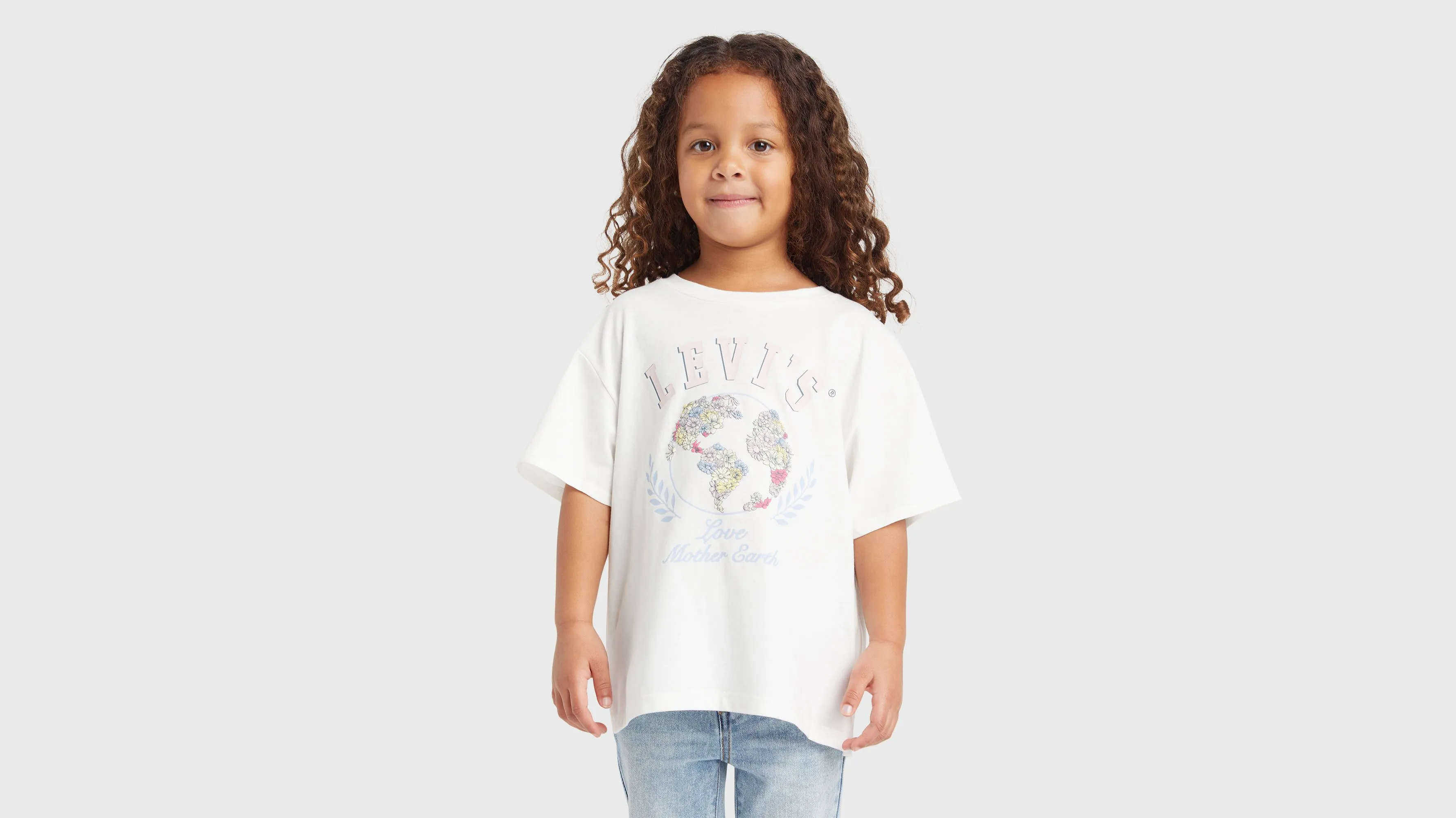 Camiseta Infantil Extragrande Earth