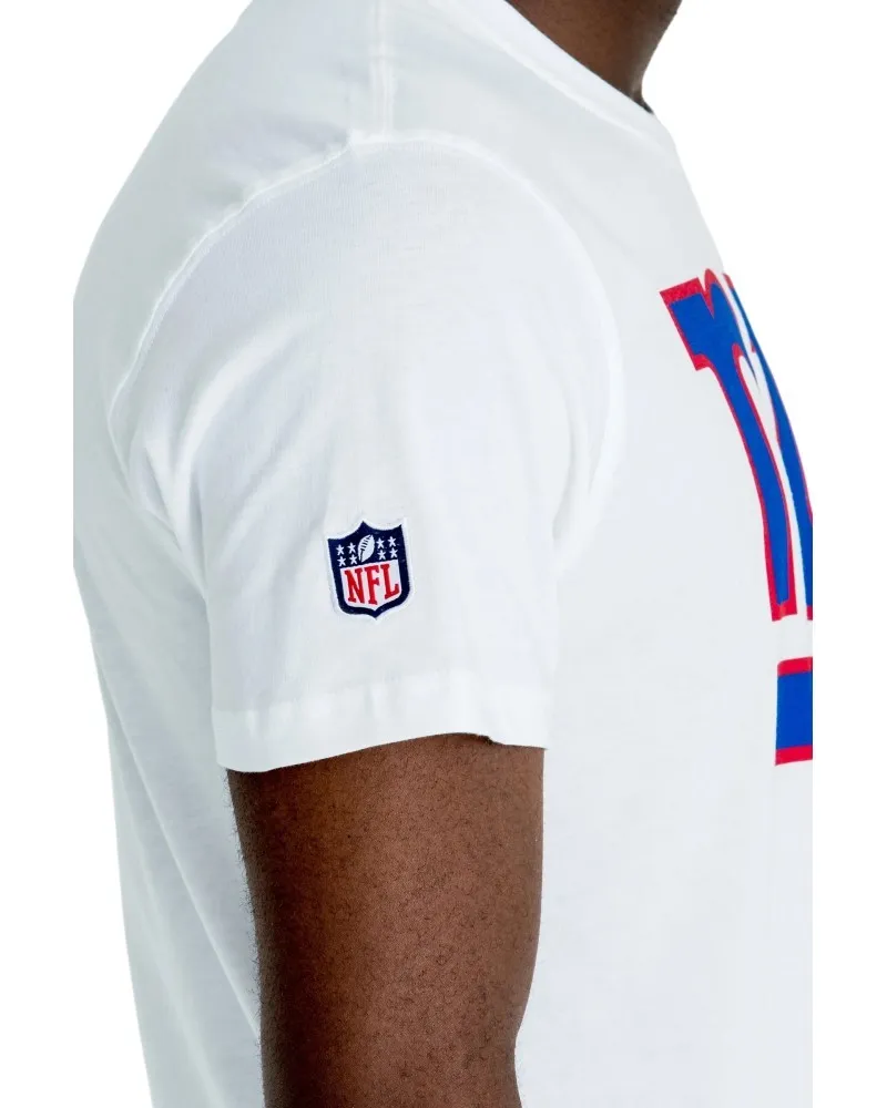 Camiseta new era blanca ny giants team logo tee
