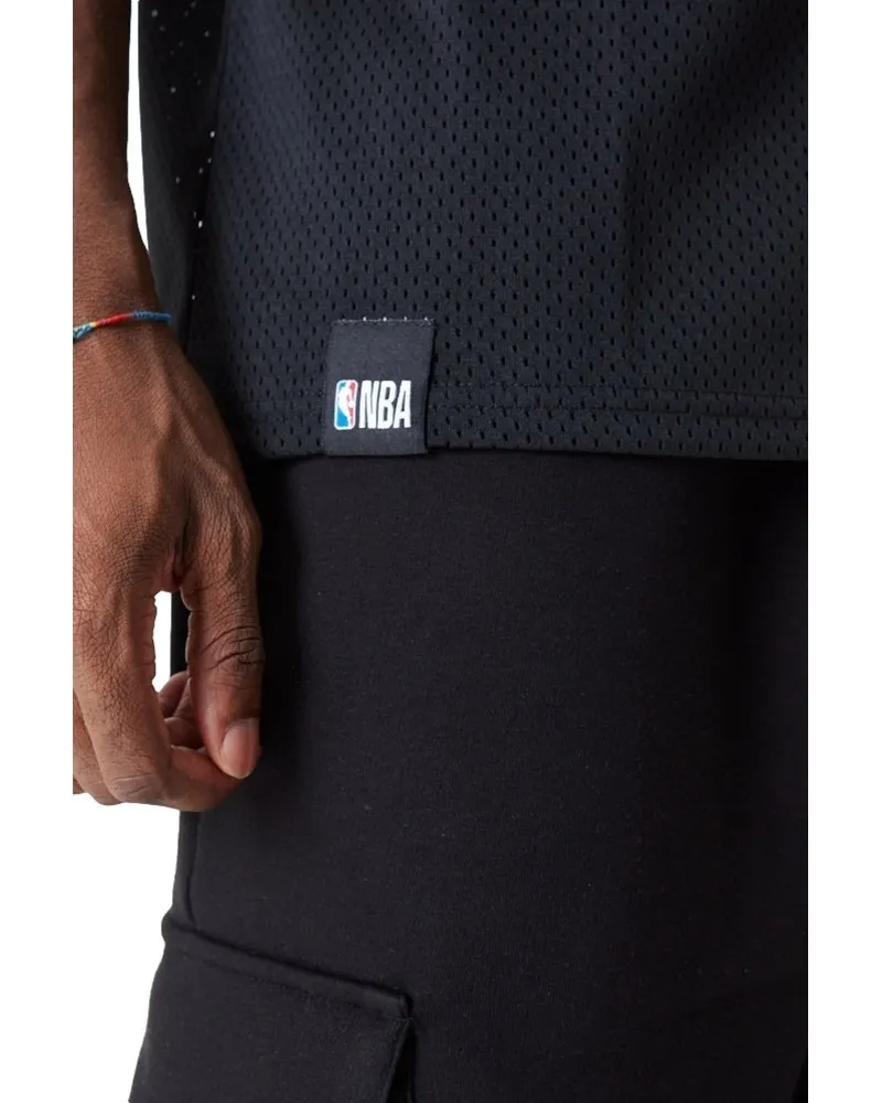 Camiseta new era negra grizzlees nba os mesh tee memgri