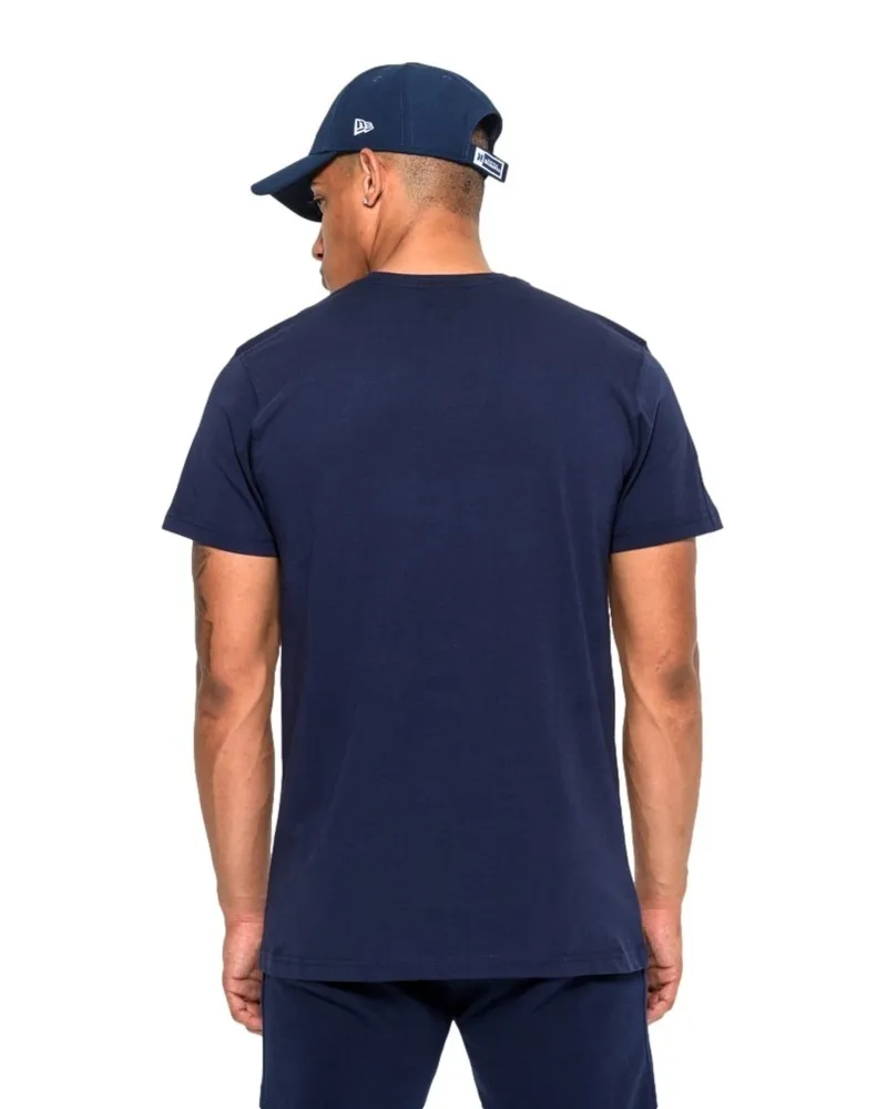 Camiseta new era negra seattle seahawks logo tee