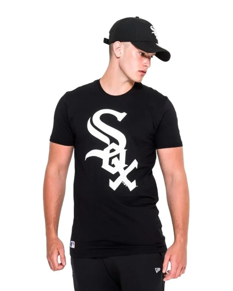 Camiseta new era negra white son nos og tee
