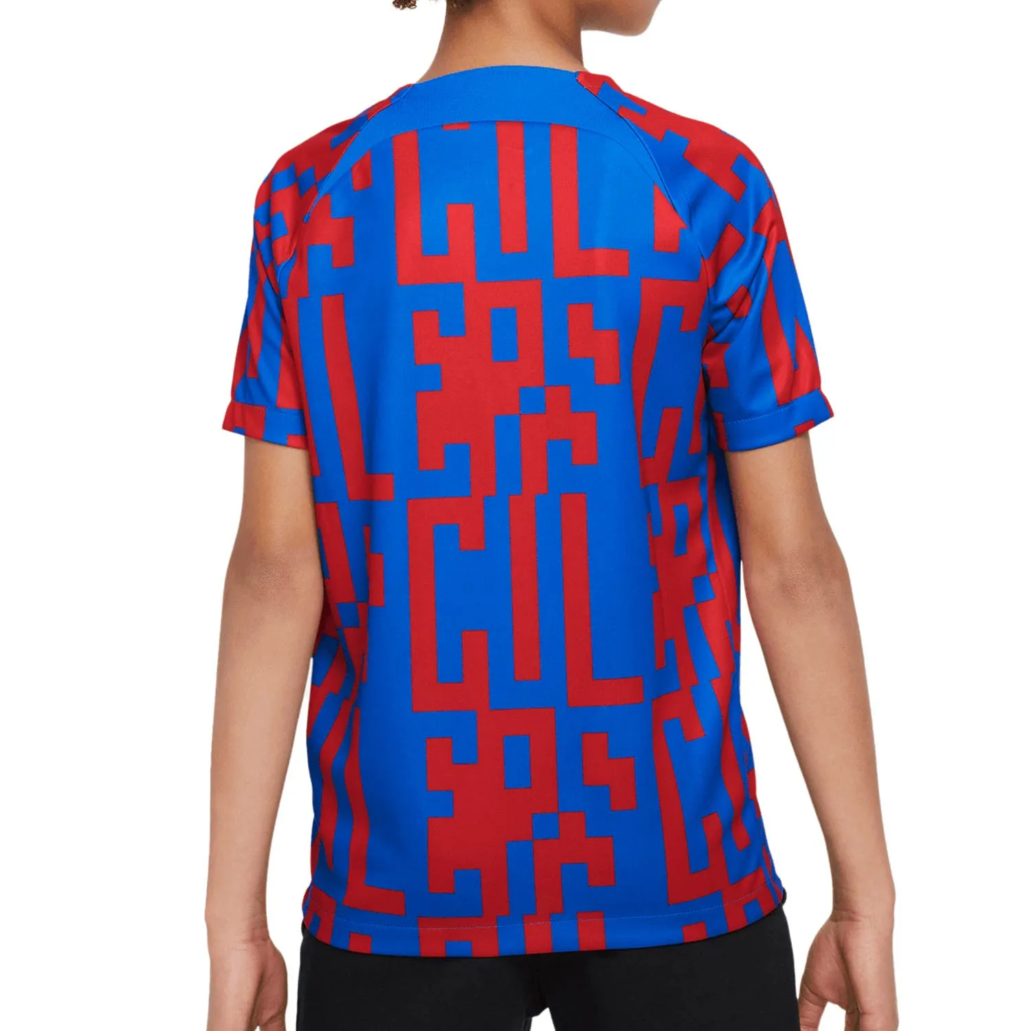CAMISETA NIKE BARCELONA NIñO PREMATCH LOCAL