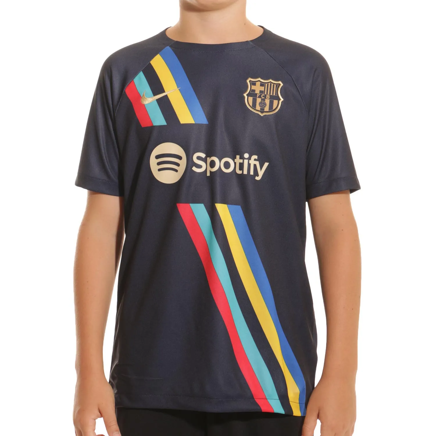 CAMISETA NIKE BARCELONA NIñO PREMATCH VISITANTE