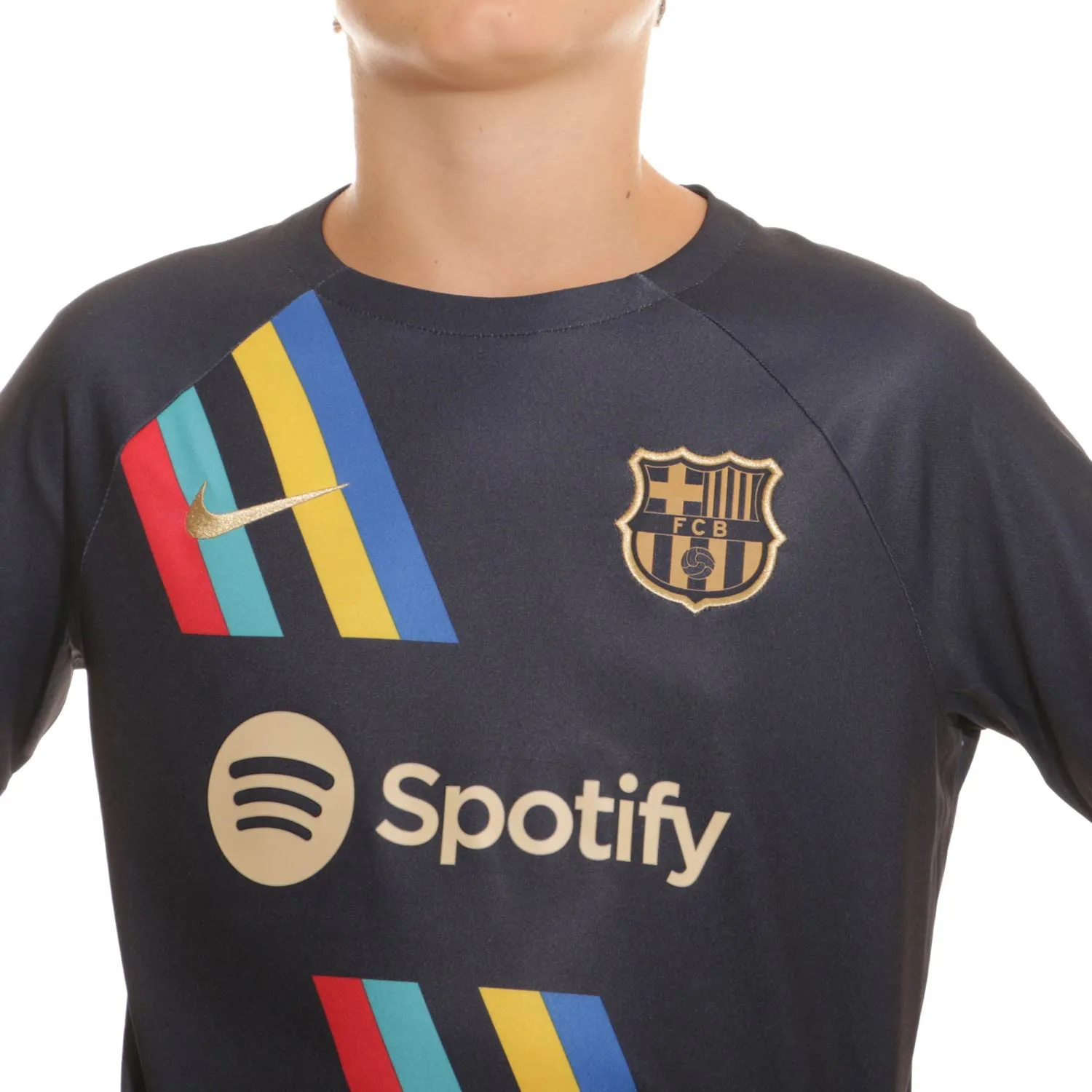 CAMISETA NIKE BARCELONA NIñO PREMATCH VISITANTE