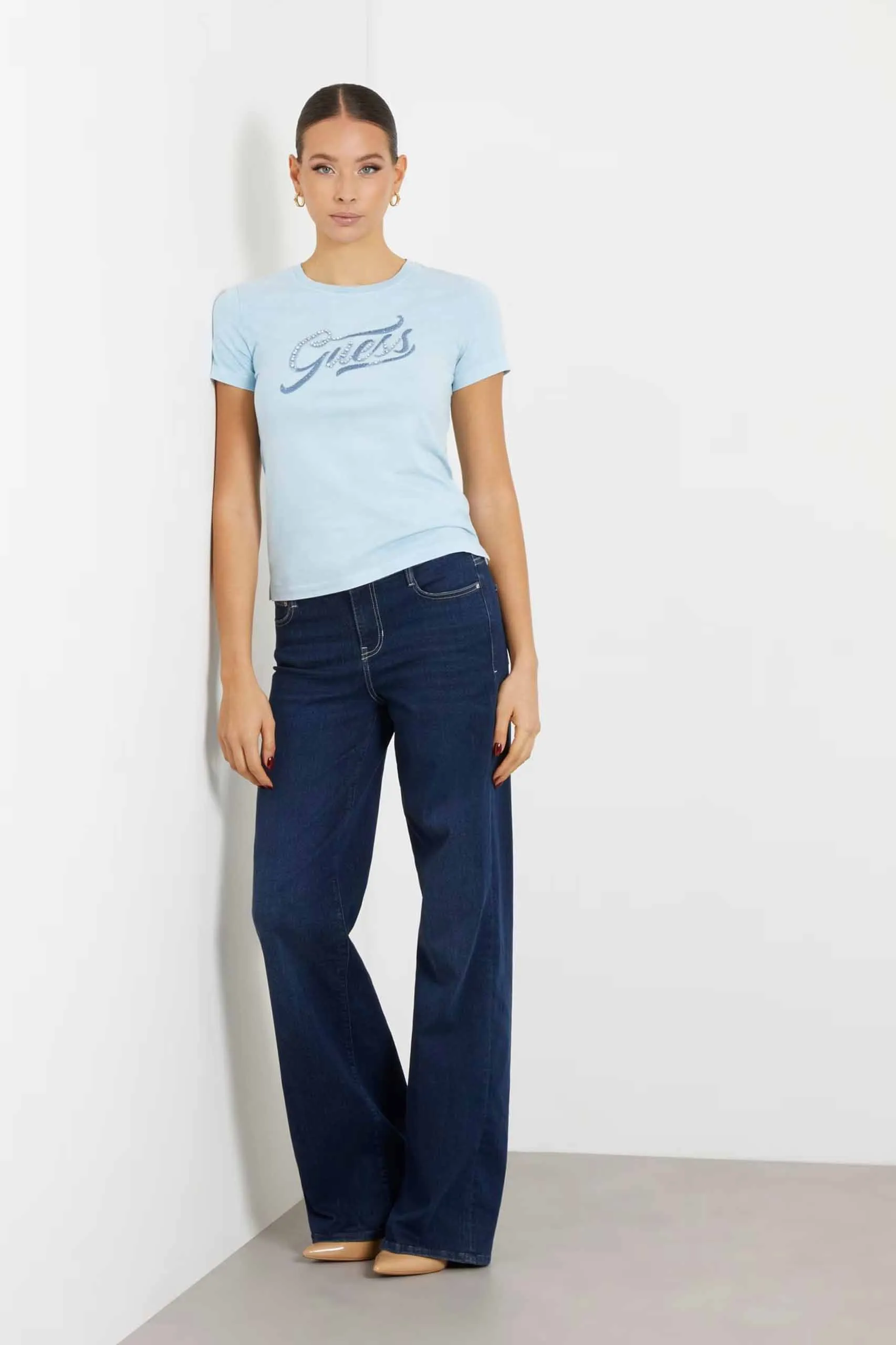 Camiseta para mujer de Guess Jeans – W4RI52I3Z14