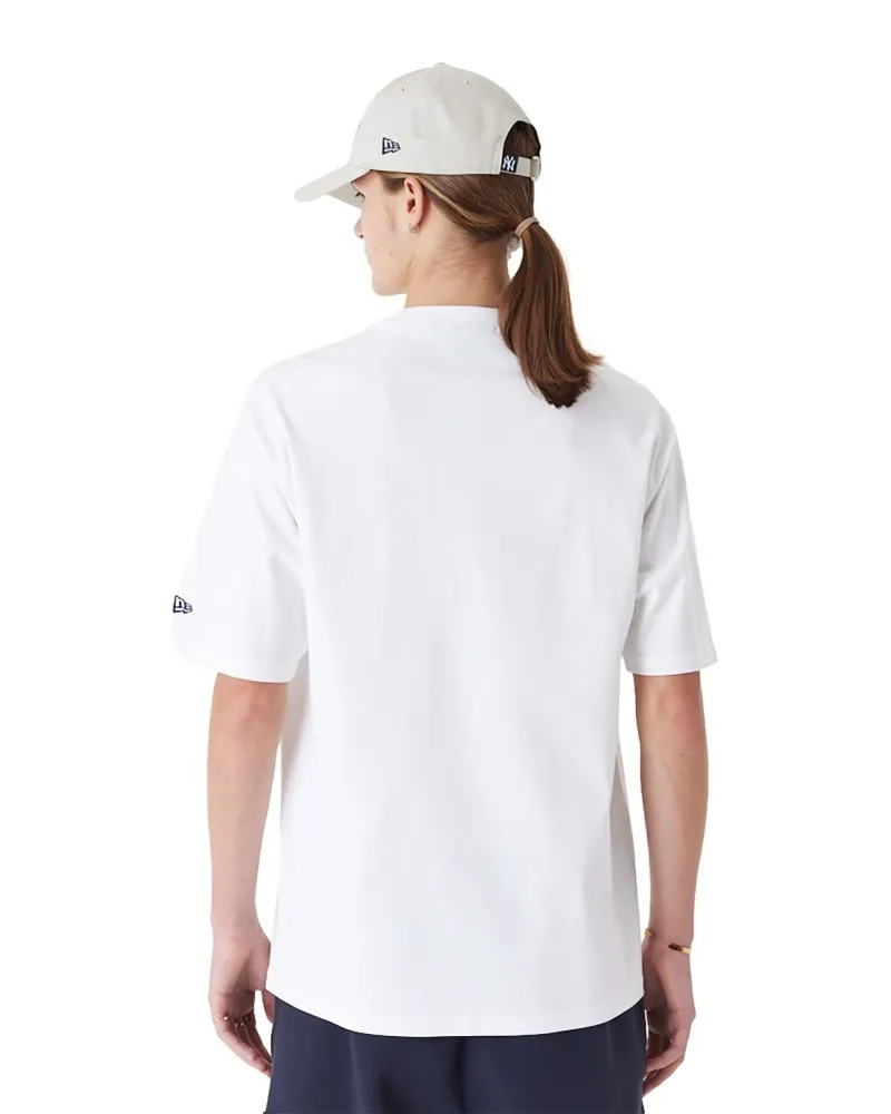 Camista new era blanca yankees mlb floral logo os te