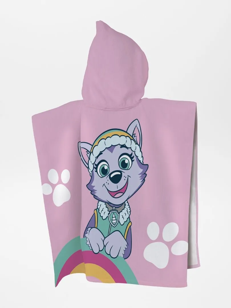 CAPA DE BAñO 'LA PATRULLA CANINA'  ROSA