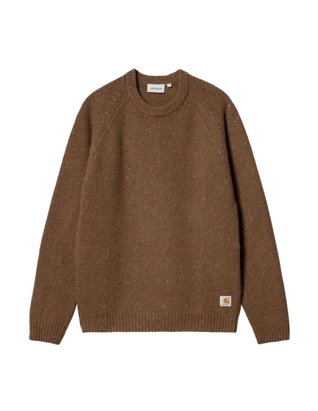 CARHARTT WIP ANGLISTIC SWEATER SPECKLED OFFROAD