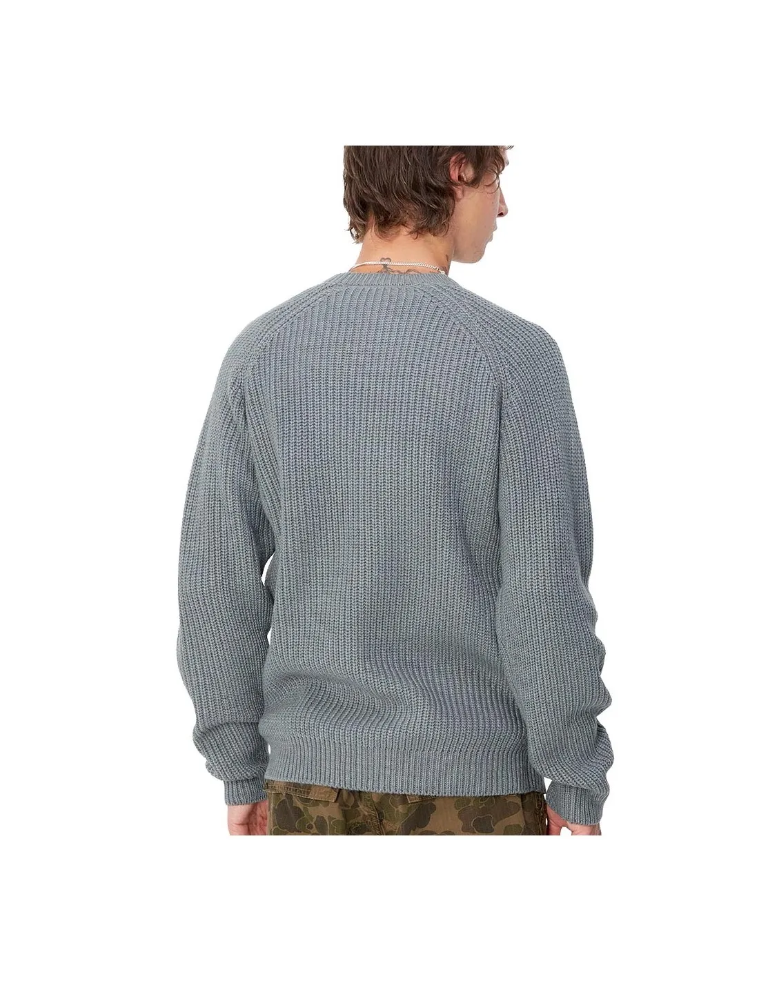 CARHARTT WIP FORTH SWEATER WOO DOVE GREY