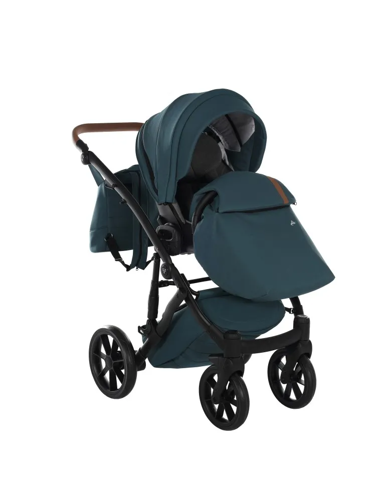 CARRO DUO JUNAMA SPACE 03 VERDE TEJIDO
