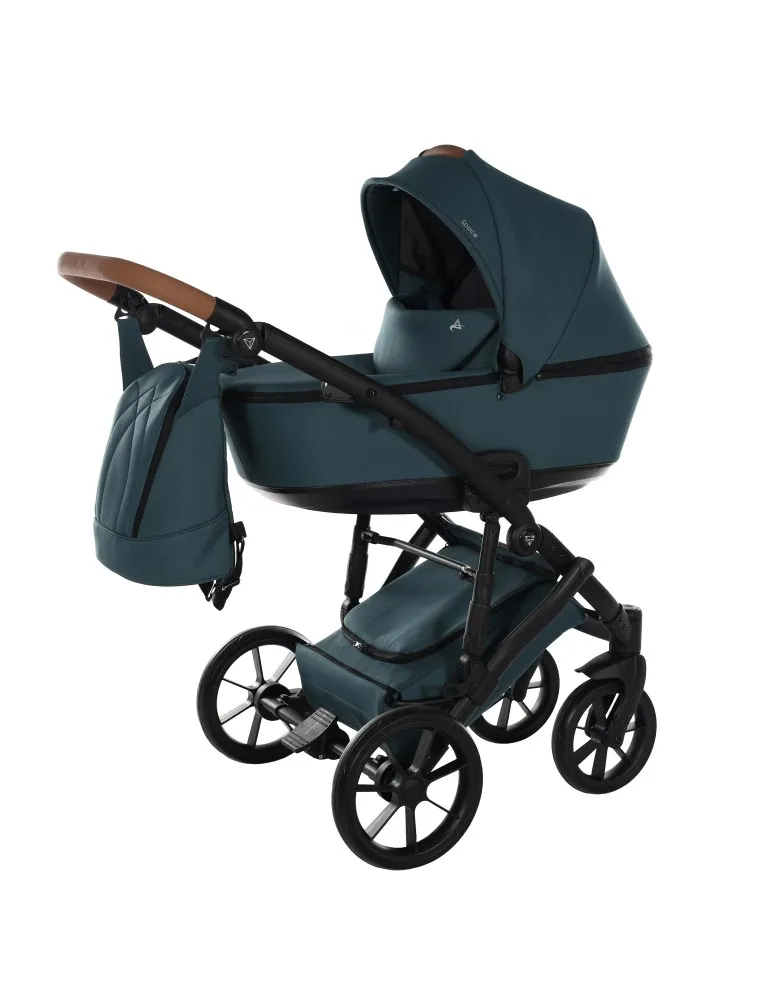 CARRO DUO JUNAMA SPACE 03 VERDE TEJIDO