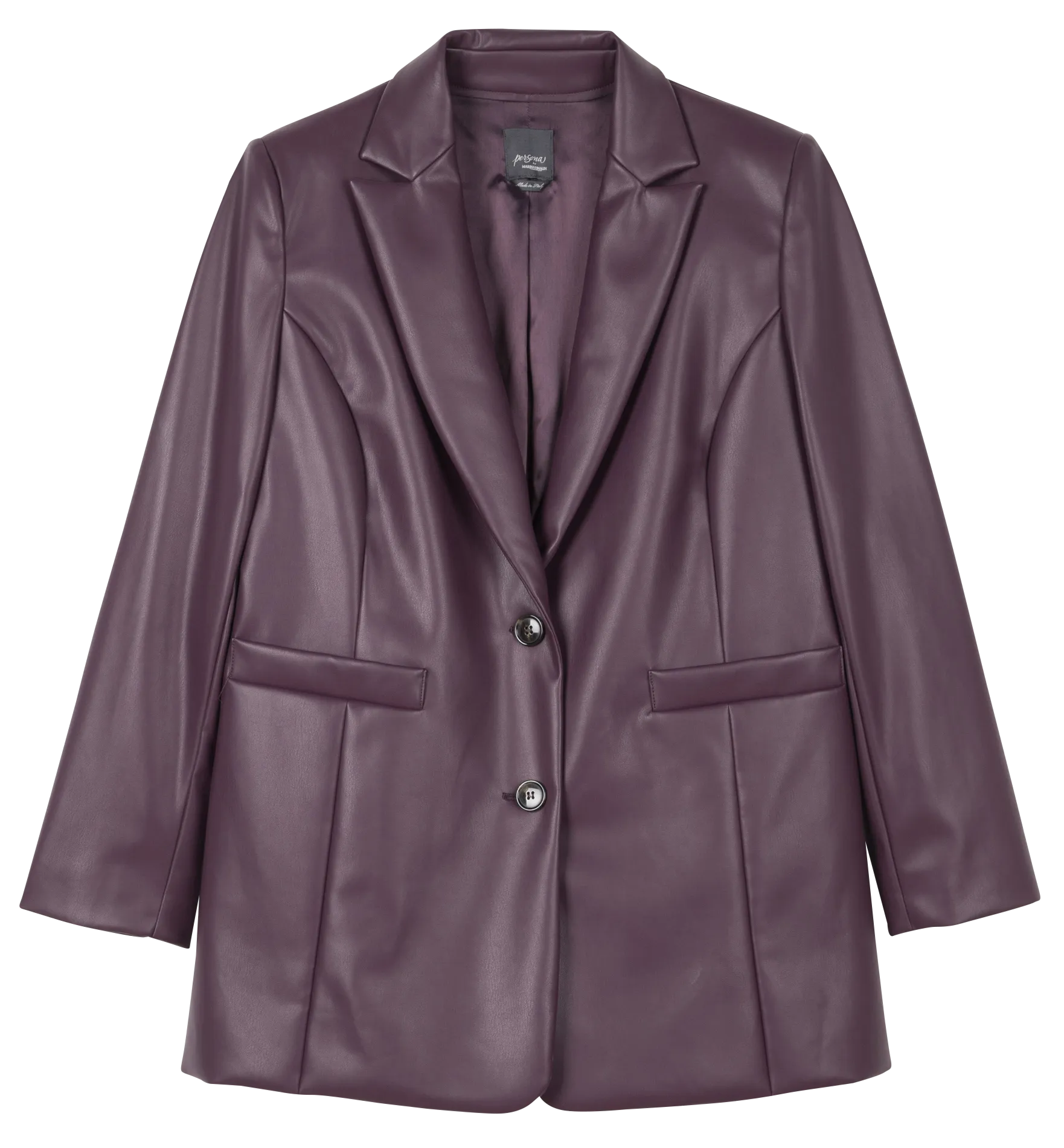 CASA  CHAQUETA CON CUELLO SASTRE EN VIOLETA