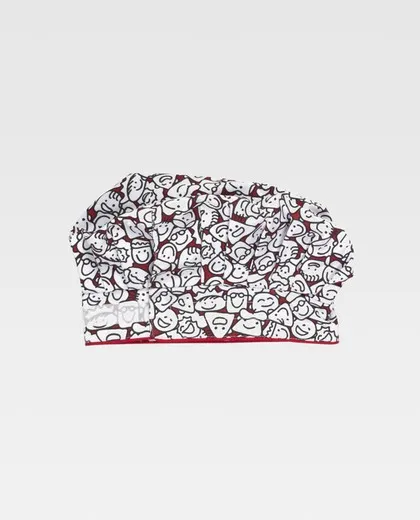 Casaca de cocina delantal y gorro para niños estampado