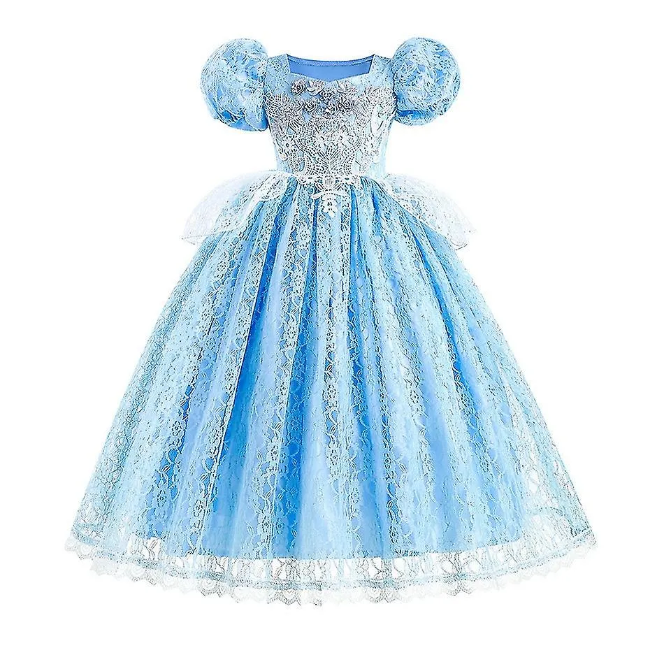 Cenicienta ropa de lujo para niños Cenicienta fiesta de cumpleaños de los niños vestido de princesa vestido de fiesta de graduac