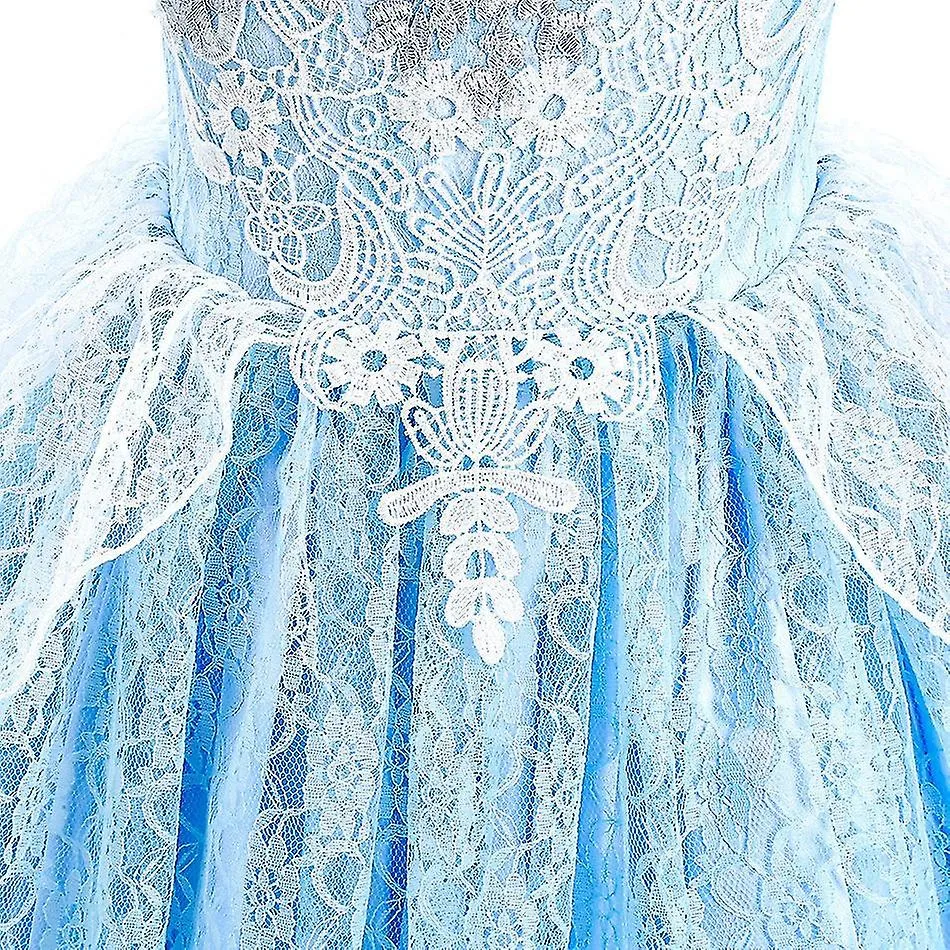 Cenicienta ropa de lujo para niños Cenicienta fiesta de cumpleaños de los niños vestido de princesa vestido de fiesta de graduac